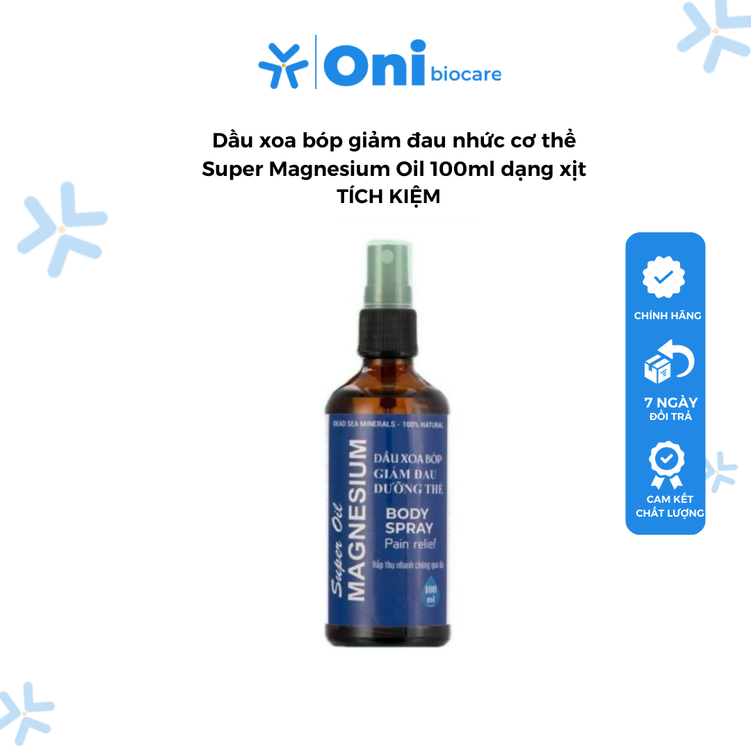 Khoa Học Đằng Sau Dầu Magne Oil: Cơ Chế Hấp Thụ Magiê Giúp Giảm Đau Hiệu Quả